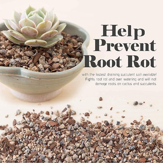 Bonsai Jack Succulent, Cactus and Bonsai Soil - Jacks Gritty Mix - 3 Gallons – Fast Draining – Fight Root Rot – Optimized pH