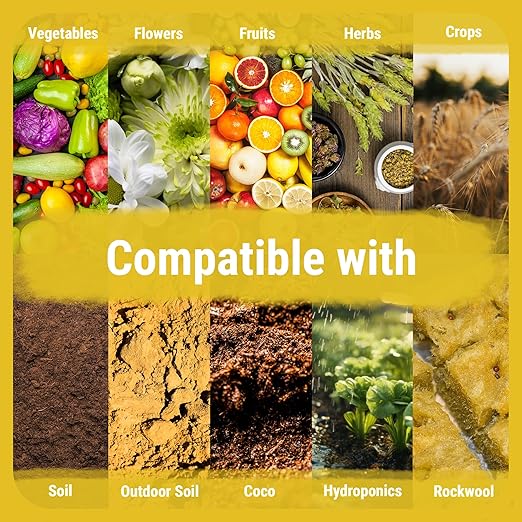 Cronk Nutrients Bonnie & Clyde Autoflower Nutrients Bloom and Grow – Yield Increasing Autoflower Plants Nutrient Kit – Easy to Use Plant Food – Optimal Formula for Optimal Results, 4L