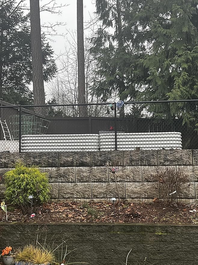 A ANLEOLIFE 6 Set Heart-Shaped Galvanized Raised Garden Beds Outdoor,81x81x18in Large Metal Planter Box for Planting Vegetables Flowers Herb, Anti-Rust & Easy-Setup, Antique White