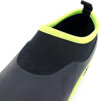 SYLPHID Men's Garden Shoes Women's Rain Shoe Waterproof Neoprene Camp Booties for Camping, Lawn Care, Gardening and Yard Work