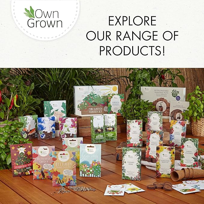 OwnGrown Plant Growing Bags : 4x5 Gallon Plant Grow Bags for Balcony or Garden Plants – Potato Grow Bags – Water-Permeable Garden Planters – Vegetable Planters for Outdoor Plants Outdoor Planter
