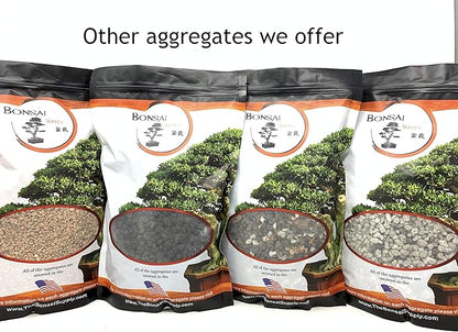 Calcined Clay for Bonsai, Succulent, Cactus | 2 Quarts Bag | 1/8” Particle Size | The Bonsai Supply