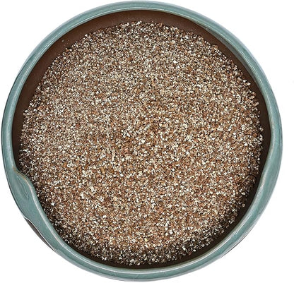 25QT Horticultural Vermiculite Bulk, Organic Vermiculite for Plants, Course Grade Vermiculite for Gardening, for houseplants, for Mushrooms, to Maintain Soil Moisture and Plant Growth(2-4mm)