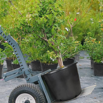 Planter Nursery Pots 6.3 Gallon Pots for Plants, Injection Molded Plastic Nursery Pots, Plant Container 6.3 Gal 10-Pack