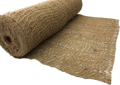 AK TRADING CO. SoilSaver-10Yard AK-Trading 10 Yards (30 feet Long) -120 Sq. Ft. Coverage Jute Erosion Control, Soil Saver Mesh Blanket-48 Wide x 10 Yards, 10 Yards, Natural
