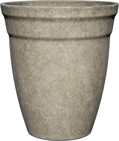 Classic Home and Garden Premiere Collection Planter, Allaire 12", Cloud Gray