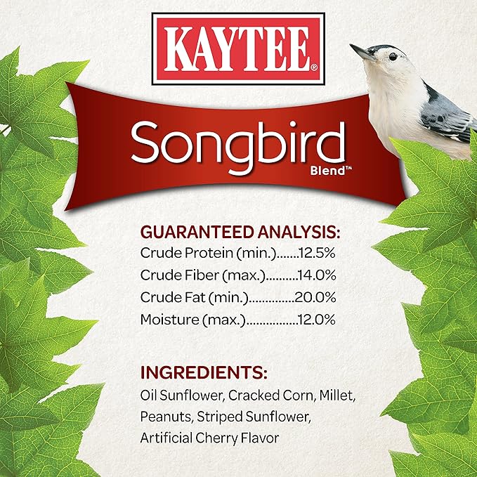 Kaytee Wild Bird Seed, 7 Pound | Songbird Blend | Pack of 2