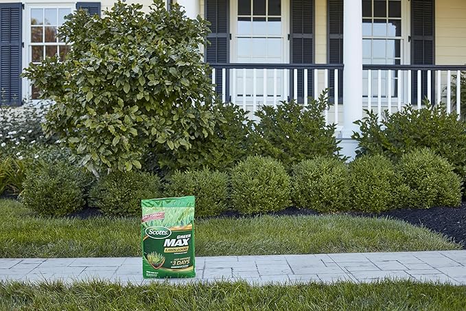 Scotts Green Max Lawn Food - Lawn Fertilizer for Grass Plus Iron Supplement, 10,000 sq. ft., 33.33 lbs.