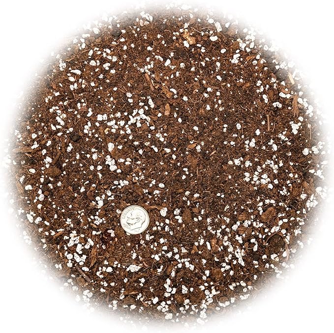 Gardenera Premium House Plant and Tropical Plant Potting Soil - Re-Potting Soil for All Types of Indoor House Plants - 4 Quart