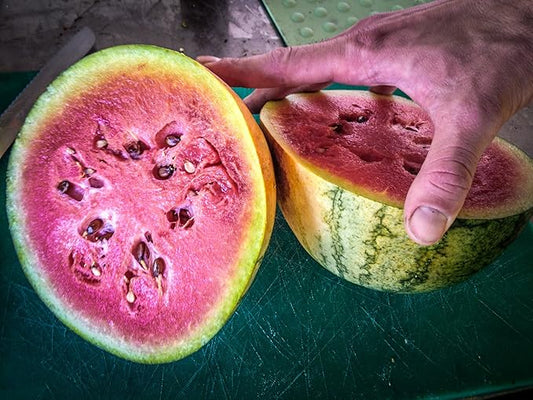 Plant Good Seed Organic Sugar Baby Watermelon Seeds - Pack of 30, Heirloom Seeds for Planting Fruits, Vegetables - Gardening Supplies, Fruit, Vegetable Garden - Non-GMO, from USA
