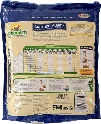 Wagner's 62034 Greatest Variety Blend Wild Bird Food, 6-Pound Bag (Pack of 2)