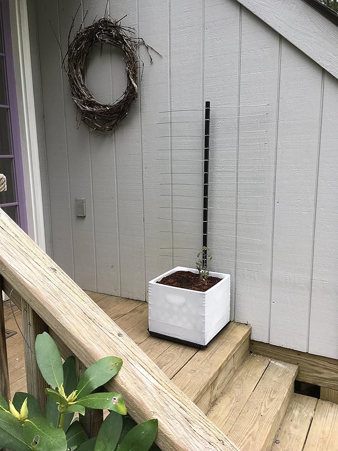 TipPot Stretch Grow Fabric 4 Pack Turns a Milk Crate into The Best Fabric Planter Pot for Vegetables Herbs Flowers dye it Any Color