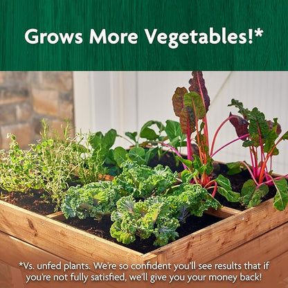 Miracle-Gro Organic Raised Bed & Garden Soil with Quick Release Natural Fertilizer, Peat Free, 1 cu. ft., 2-Pack