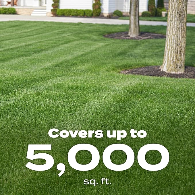 Scotts Green Max Lawn Food - Lawn Fertilizer for Grass Plus Iron Supplement, 5,000 sq. ft., 16.67 lbs.