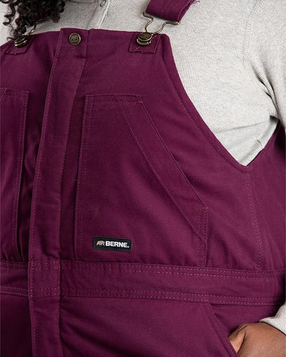 Berne Women's Softstone Duck Insulated Bib Overall