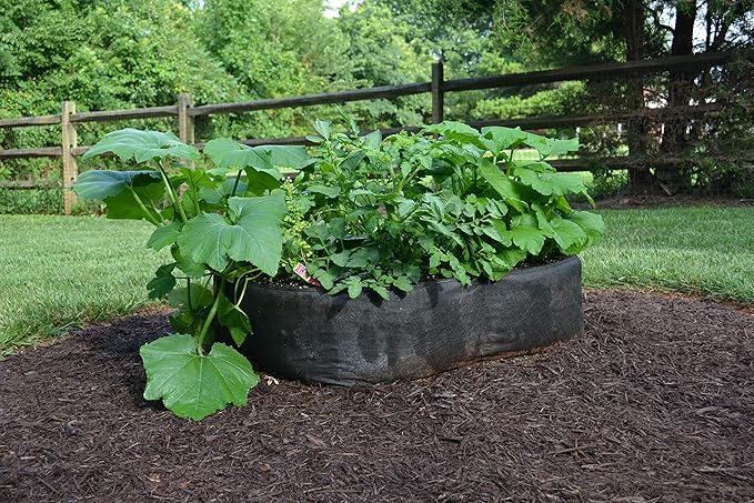 3ft X 3ft Victory 8 EZ-GRO MD SQ Raised Bed AeroFlow Proprietary Fabric Grow Your OWN No Assembly