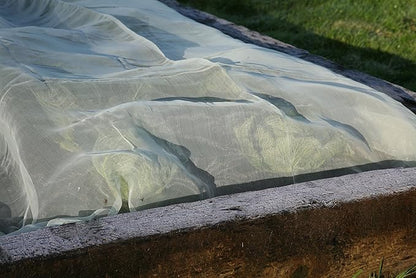 50-3520 Haxnicks 16' x 16' Pre-Cut Micromesh Plant Blankets with 32 Fabric Loops