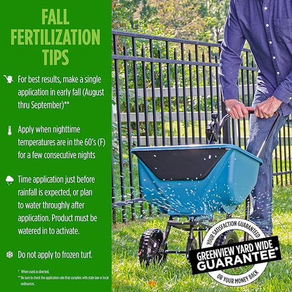 Greenview Fairway Formula Fall Fertilizer - 22.5 Lb - Covers 7,500 Sq. Ft.