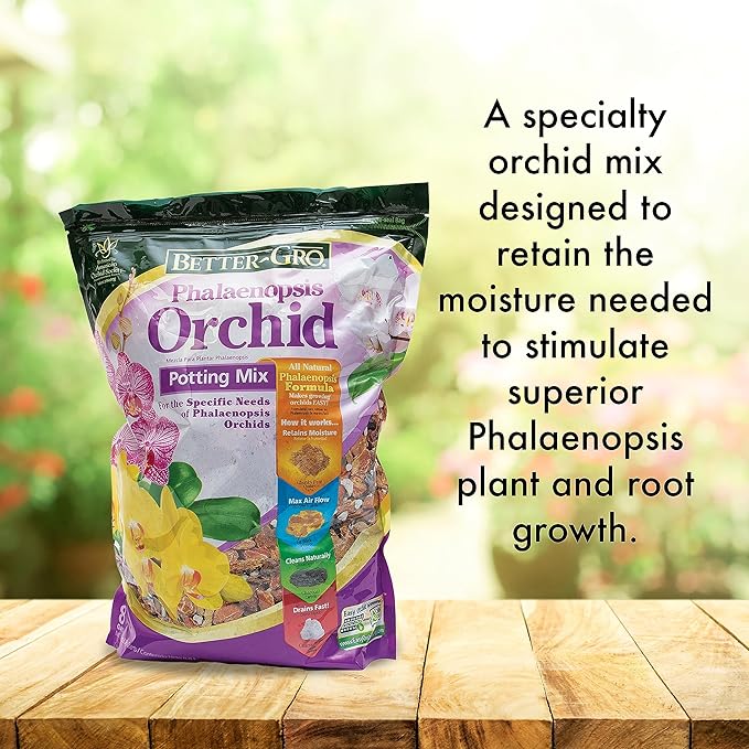 Sun Bulb 5011 Better-Gro Phalaenopsis Mix, 8 Quarts