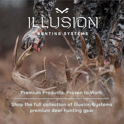All-in-One Food Plot Seed + Fertilizer for Deer - 1/4 Acre Coverage - Perennial Blend - Protein and Micronutrients for Wildlife - Clovers and Chicory - Illusion Systems (Easy Greens)