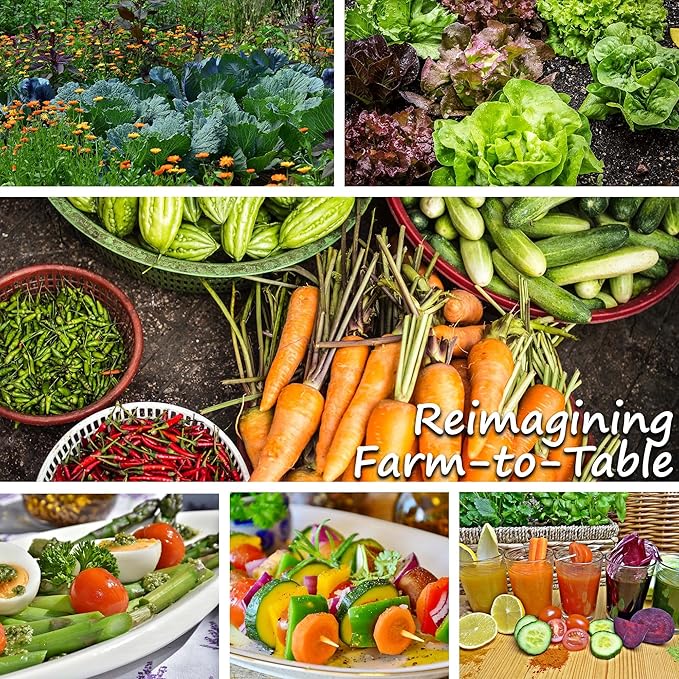 Mountain Valley Seed Company Vegetable Garden Can 50,000+ Seeds 16 Varieties for Long Term Storage, Emergency Supply, Survival Include Tomato, Pepper, Squash, Cucumber, Lettuce, Carrot, & More