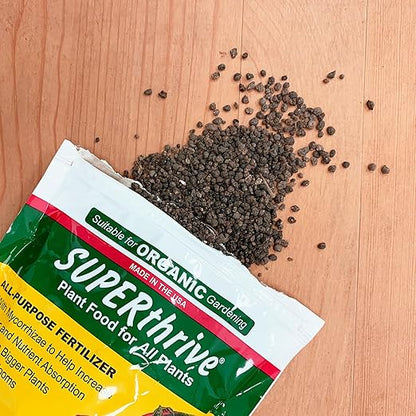 SUPERthrive Organic All-Purpose Plant Food, Solid Granular 4-4-4