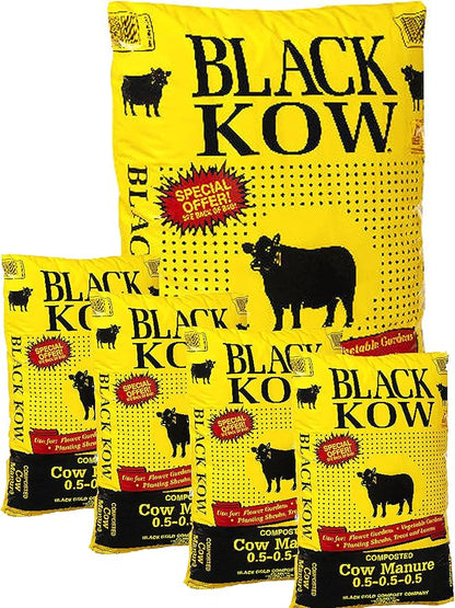 Black Kow Composted Cow Manure 35 lb Bag