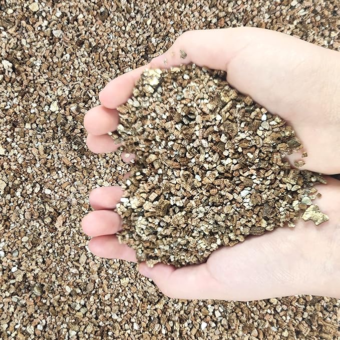 50QT Organic Vermiculite Granules for Plants and Gardening