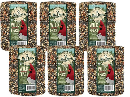 Mr. Bird Wild Bird Feast Birdseed Cylinder - 6 Diameter