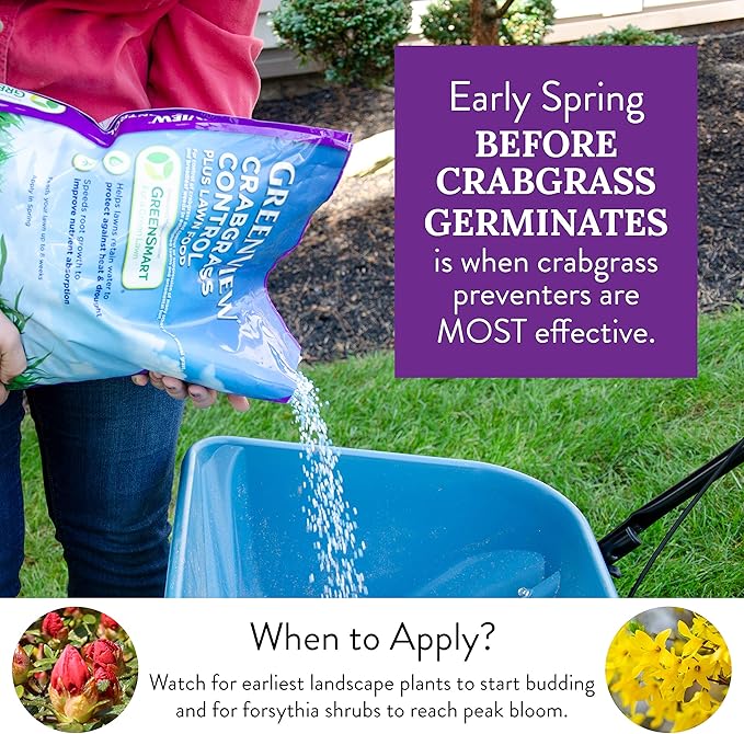 GreenView Crabgrass Control Plus Lawn Food - 13.5 lb. Bag - Covers 5,000 sq. ft