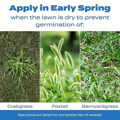Scotts Halts Crabgrass & Grassy Weed Preventer - Pre-Emergent Weed Killer for Lawns, For Up To 10,000 sq. ft. of Lawn Care, 20.12 lbs.