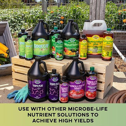 Microbe Life Hydroponics Premium Foliar Spray & Root Dip for Fruits & Vegetables, Use with Any Feeding Systems Including Hydroponics or Soil, for Sale in California and Missisippi, 2.5 Gallons