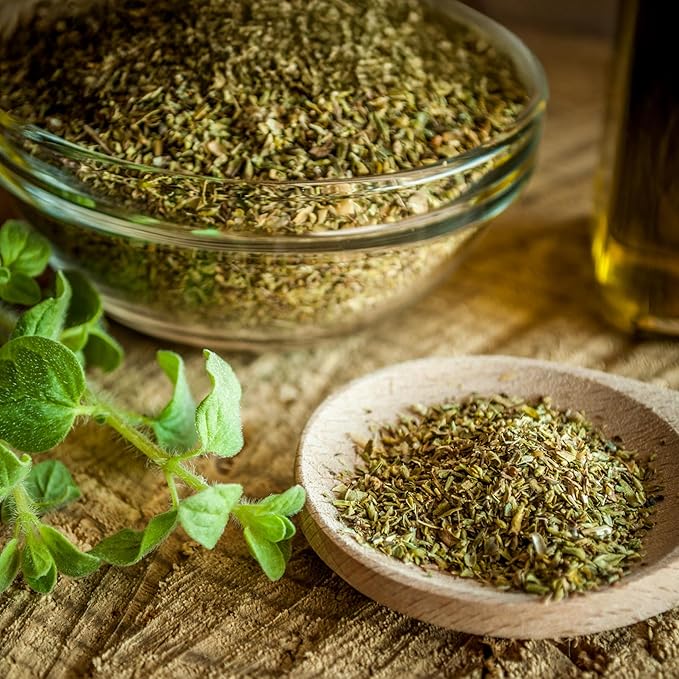 Organic Common Italian Oregano Seeds - USDA Organic, Non-GMO, Open Pollinated, Heirloom (1 Packet - 500 MG - Approx 450 Seeds)