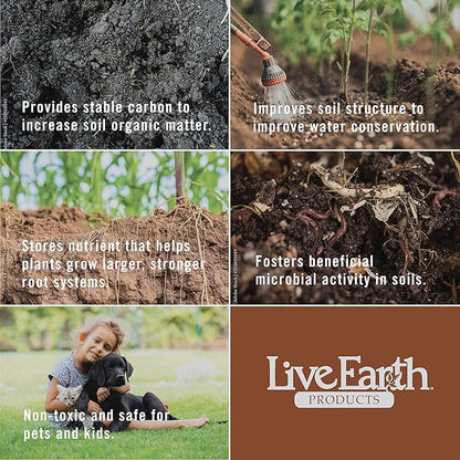 Live Earth Products' Humate Soil Conditioner - 50 lb Bag