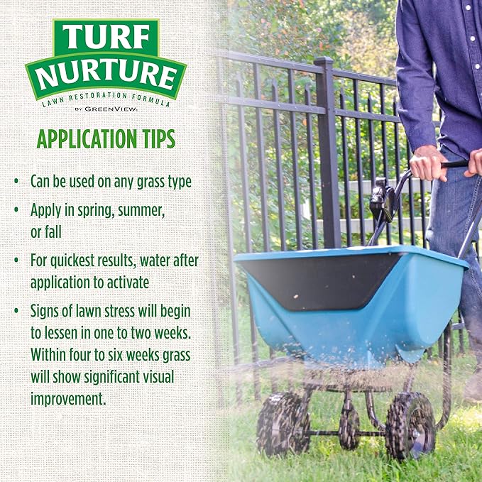Greenview Turf Nurture Natural Base Lawn Fertilizer - 8.33 lb. Bag (Pack of 3)
