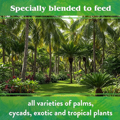 Down To Earth All Natural Fertilizers Organic Palm Tree - Plant Food for Palms, Cycads, Exotic and Tropical Plants 6-2-8, 5 lb