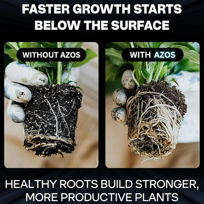 Xtreme Gardening AZOS 6 oz – Beneficial Bacteria for Plant Growth, Nitrogen Fixing Root Stimulator for All Plants
