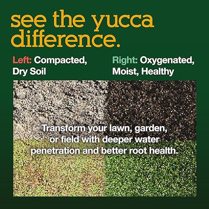 That Yucca Stuff™| OMRI Listed for Organic Production| Soil Conditioner & wetting Agent| 97% Yucca Schidigera Extract with Citric & Humic Acids| Plant Health| Eco-Friendly| 8 Oz