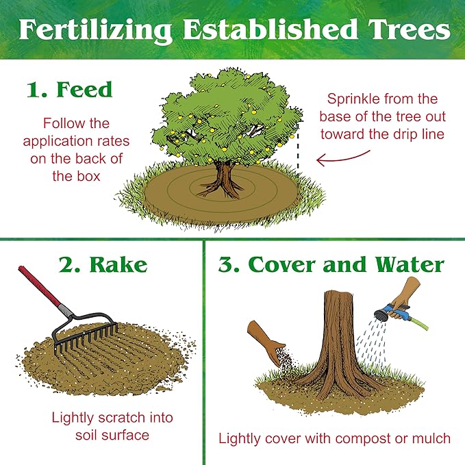 Down To Earth All Natural Fertilizers Organic Citrus Mix - Plant Food for Lemons, Limes, Oranges and Avocados 6-3-3, 25 lb