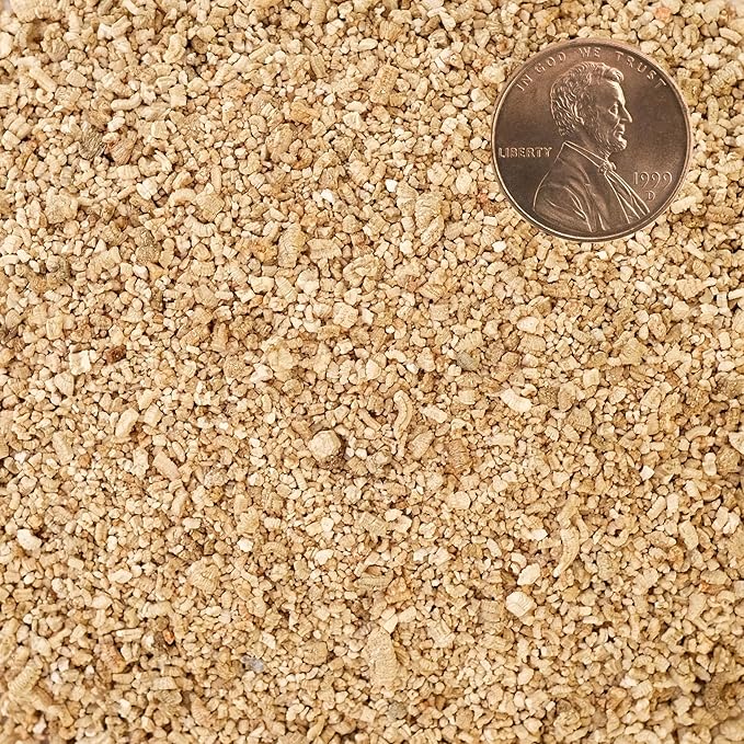 Organic Superfine Vermiculite for Indoor Gardening Plants and Mushrooms – Enhances Soil Aeration, Seed Germination, Rooting Cuttings – Small Packages and Bulk (Vermiculite Grade 1 - Superfine, 1 qt)