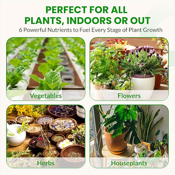 Humboldts Secret Starter Kit Pack | Indoor and Outdoor Plant Fertilizer and Hydroponic Nutrients | Base A & B, CalMag and Iron, Golden Tree, Flower Stacker, Plant Enzymes | Complete Garden System