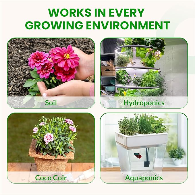 Humboldts Secret Flower Stacker | 0-7-5 Bloom Booster with Vitamin B1 | High Phosphorus Potassium Flowering Nutrients | Potting Soil Hydroponics Coco | Indoor & Outdoor Plants | 2.5 Gallon