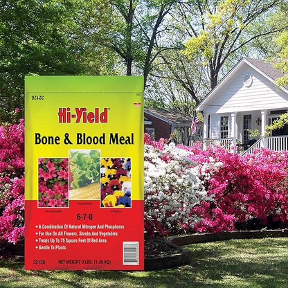 Hi-Yield (32126) Bone & Blood Meal 6-7-0 (3 lbs.)
