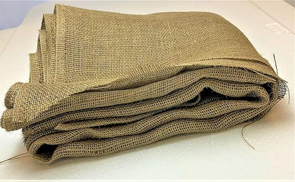 60” Inch X 15 Feet 75 SFT Gardening Burlap Liners, Lose Weave Jute-Burlap for Raised Bed, Seed Cover and Garden Blanket (60 Inch X 15 feet, 60" x15'L)