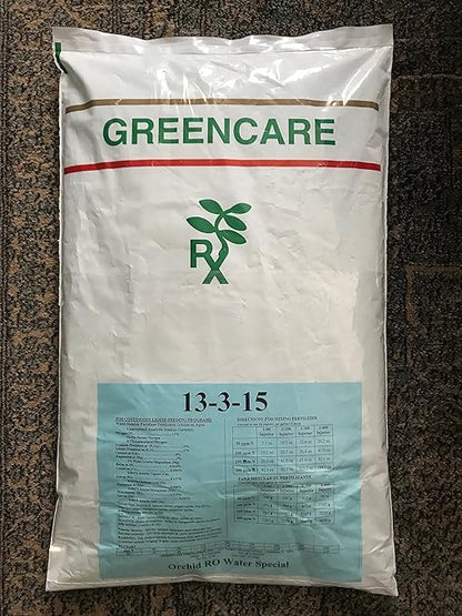 Tezula Plants MSU Orchid Fertilizer 13-3-15 (Greencare) 1/2 Pound, Scoop Included, Excellent for Orchids, Anthuriums, Philodendrons and all tropicals