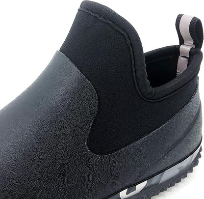 SYLPHID Men's Garden Shoes Women's Rain Shoe Waterproof Neoprene Camp Booties for Camping, Lawn Care, Gardening and Yard Work