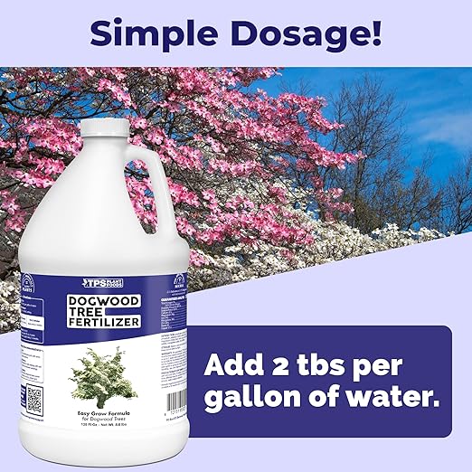 Dogwood Tree Fertilizer, Complete Liquid Dogwood Plant Food, 1 Gallon (128 oz)