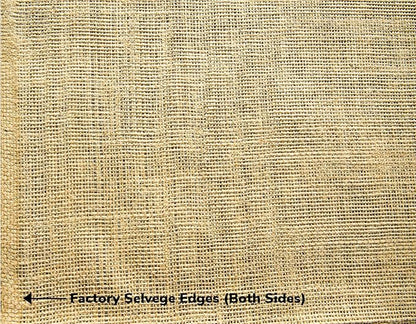 Burlapper Burlap Medium Weight Garden Fabric (40 Inch x 15 Feet, Natural)