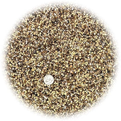 Premium 13-3-13 All-Season Fast Acting Landscape and Ornamental Fertilizer by Gardenera - Promotes Biomass Growth and Vibrant Leaf Color - 20 Quarts