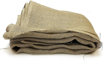 72 Inch X 15 Feet Gardening Burlap Liners, 90 Sq Ft (6 FT W X 15 FT L) Loose Weave Jute-Burlap for Raised Bed, Seed Cover and Garden Fabric (72 Inch X 15 feet, 72" x15'L)